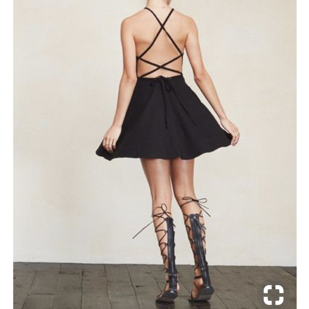 Reformation, strapping back sexy dress